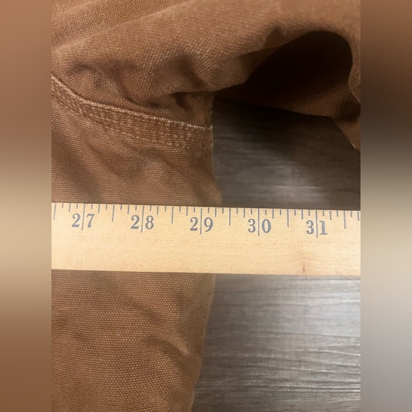 VTG Carhartt Mens Coat Lined Duck Canvas Chore Barn Workwear Distressed XXL G3 - Picture 11 of 12